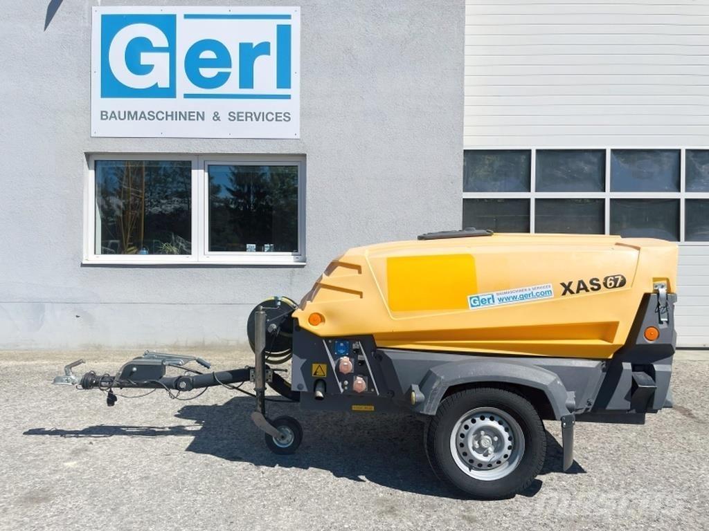 Atlas Copco XAS67 Compressors