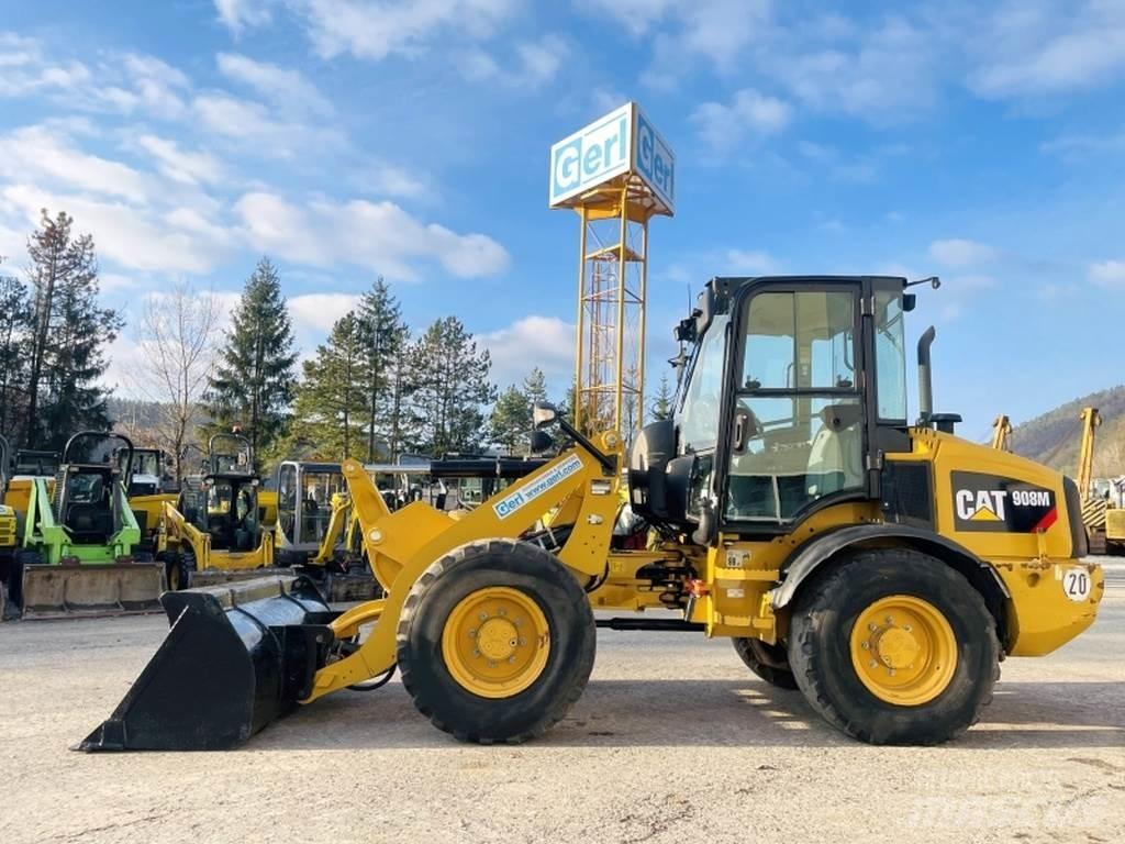 CAT 908M Wielladers