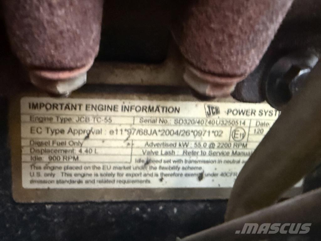 JCB 2 CX-S Graaf-laadcombinaties