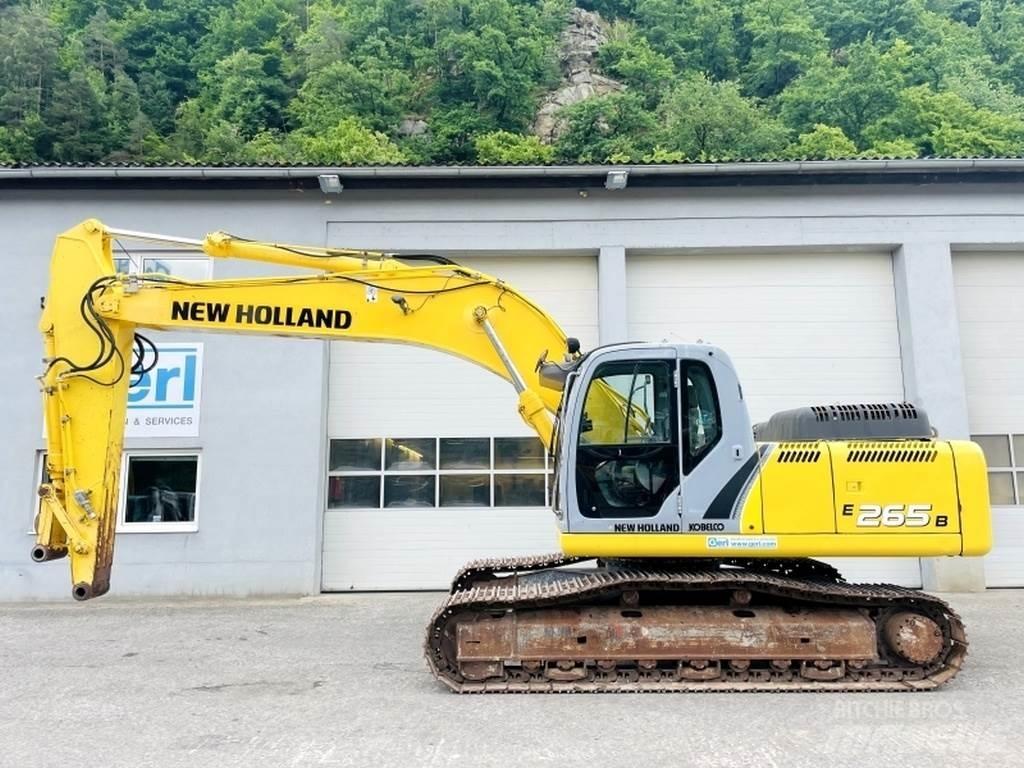 Kobelco - New Holland E265B Rupsgraafmachines