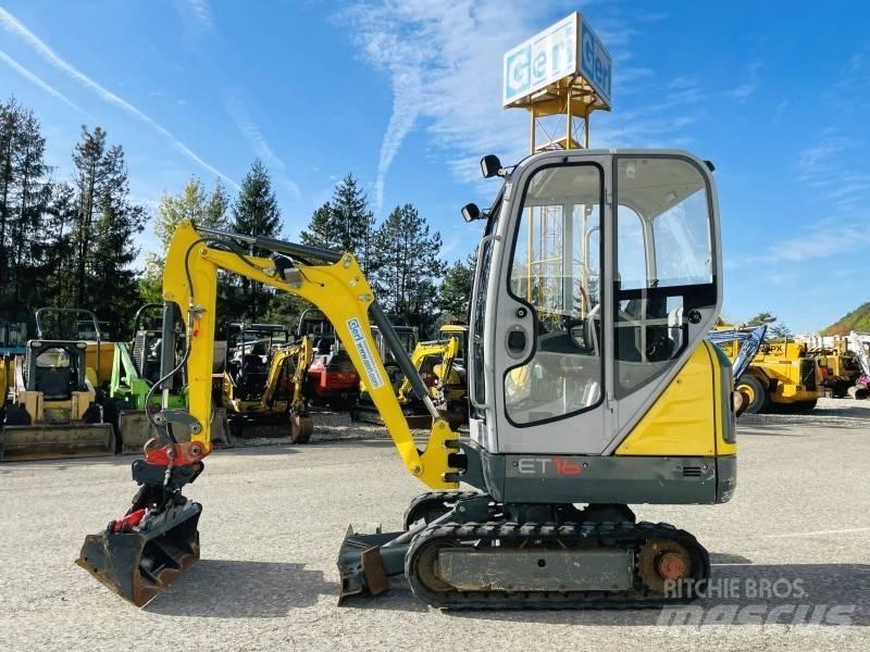 Neuson ET16 Minigraafmachines < 7t