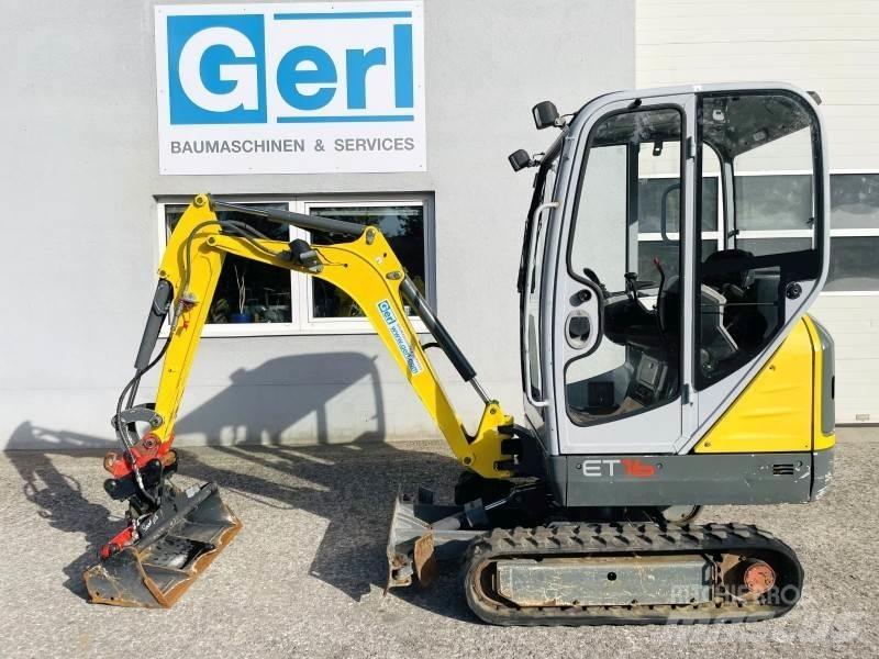 Neuson ET16 Minigraafmachines < 7t