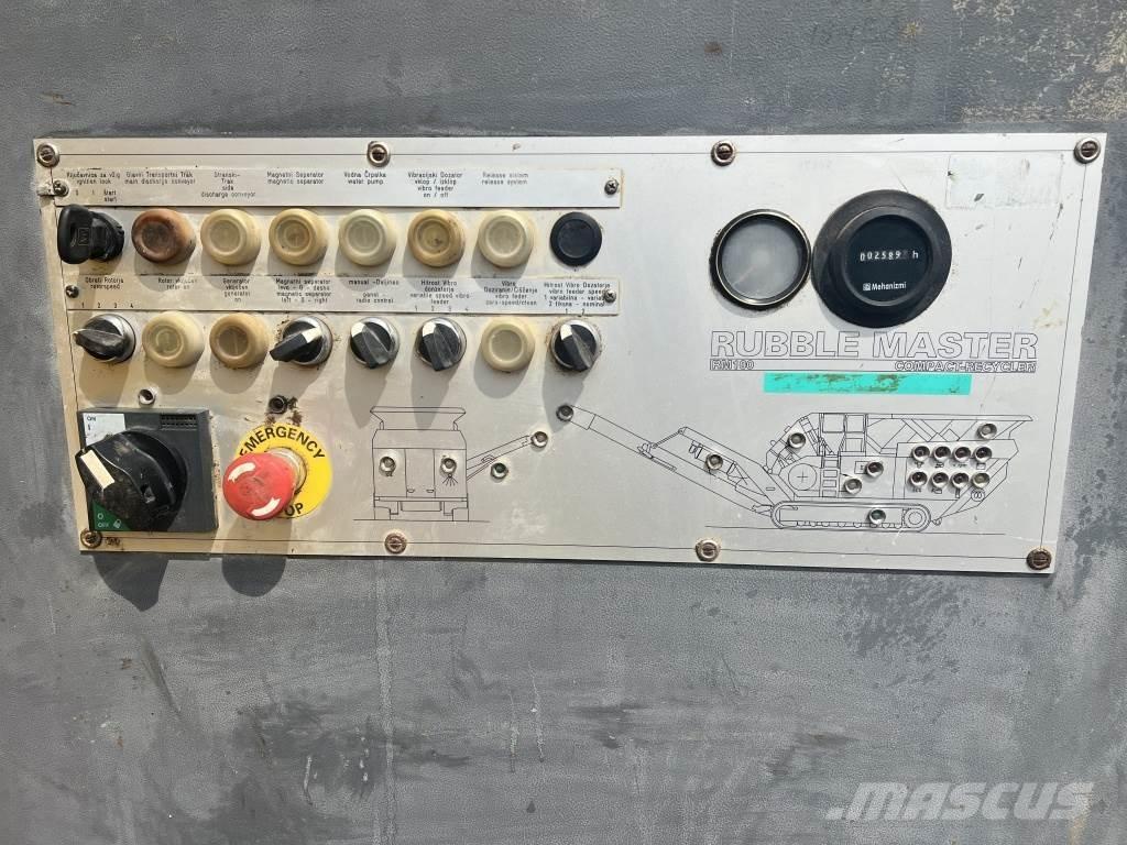 Rubble Master RM 100 Vergruizers