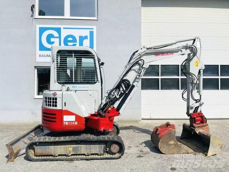 Takeuchi TB138FR Minigraafmachines < 7t