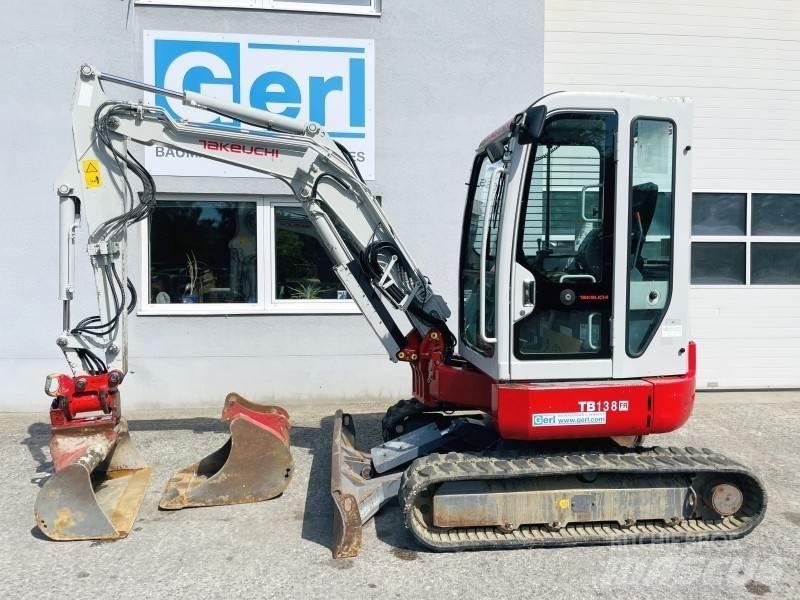 Takeuchi TB138FR Minigraafmachines < 7t