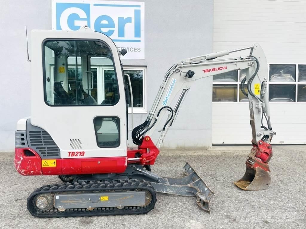 Takeuchi TB219 Minigraafmachines < 7t