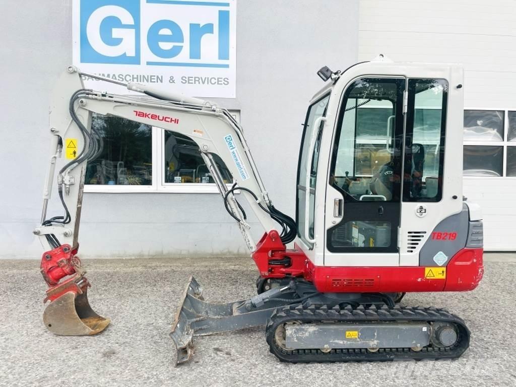 Takeuchi TB219 Minigraafmachines < 7t