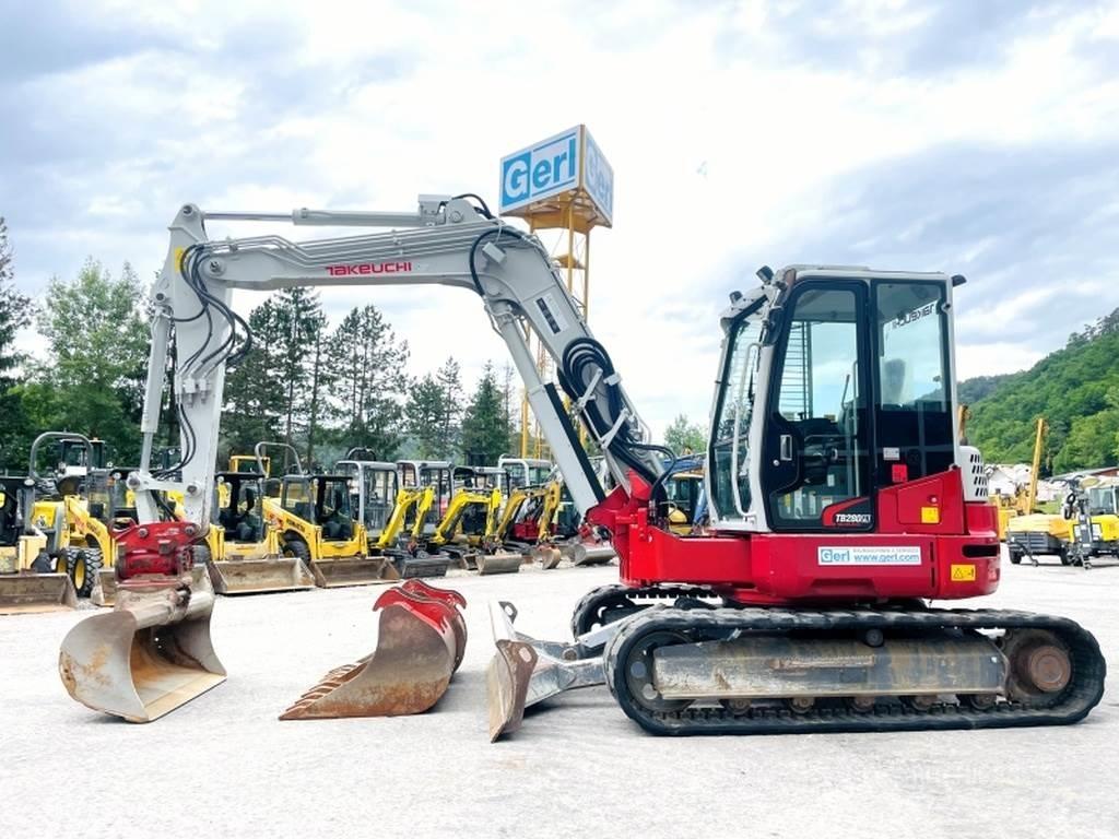 Takeuchi TB280FR Minigraafmachines < 7t