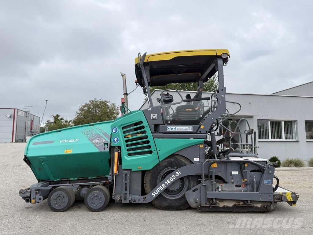 Vögele Super 1803-3i Asfaltafwerkmachines