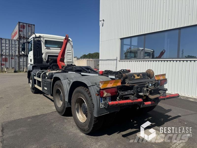 MAN TGS Containertrucks met kabelsysteem