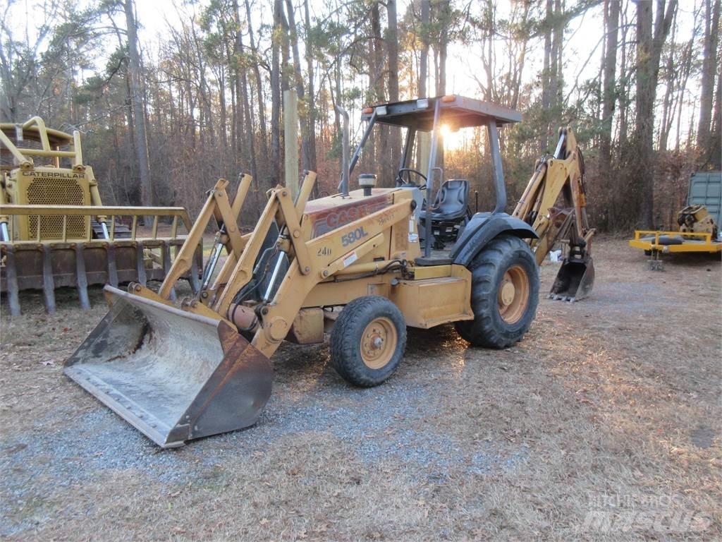 CASE 580L Wielladers