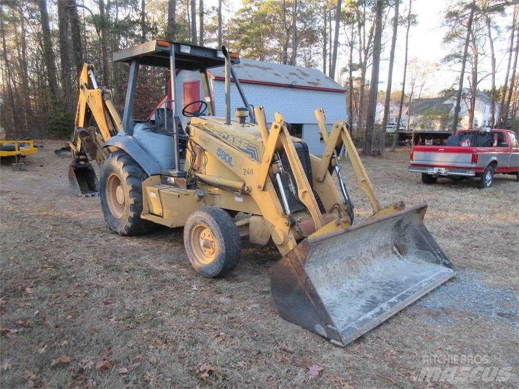 CASE 580L Wielladers