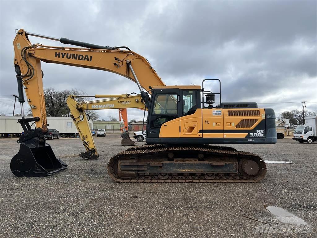 Hyundai HX300L Rupsgraafmachines
