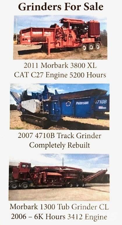 Morbark 3800 XL Slijpmachines / Frezen