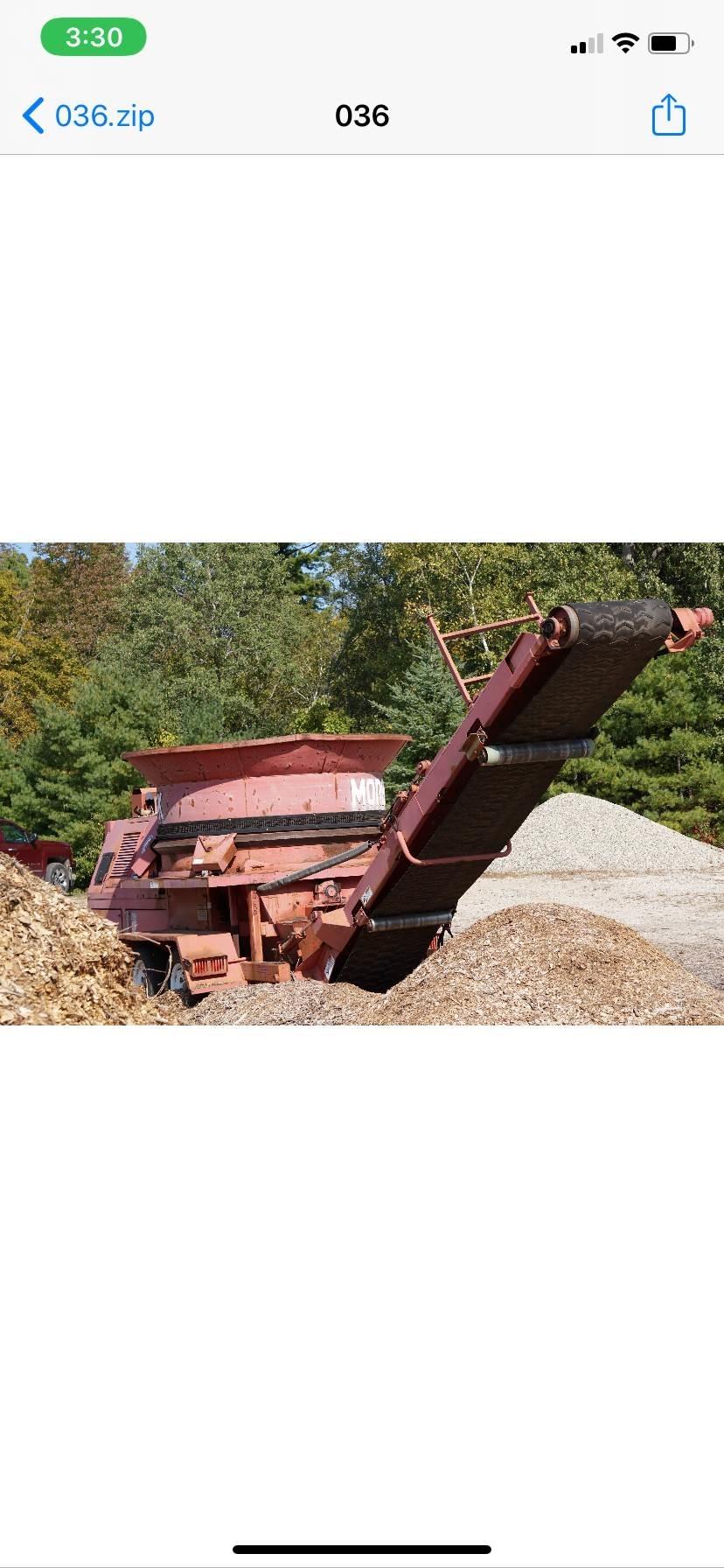 Morbark 950 Zaagmachines