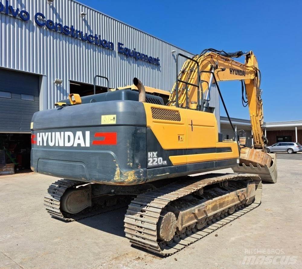 Hyundai HX220L Rupsgraafmachines