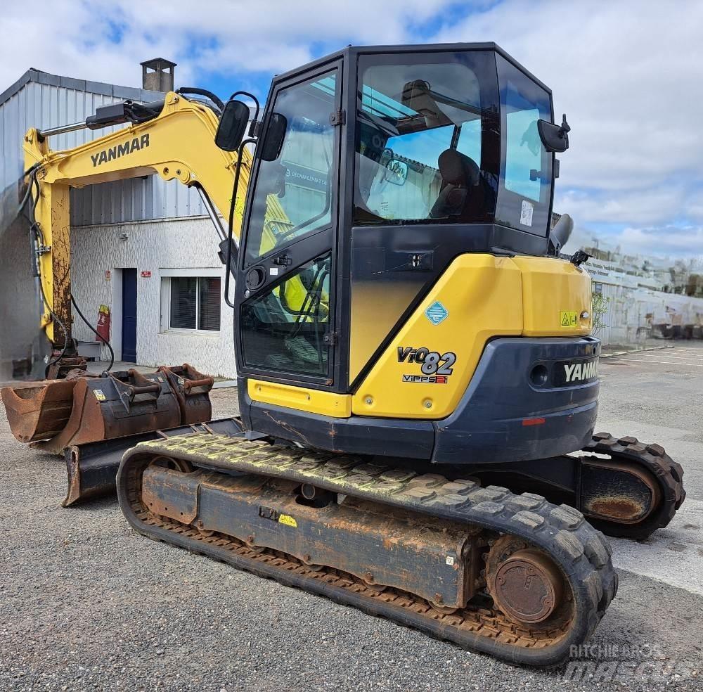 Yanmar VIO82 Midigraafmachines 7t - 12t