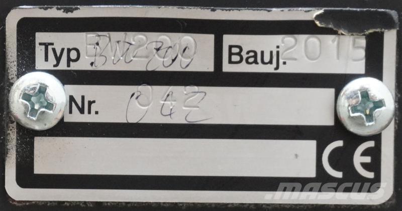 Gruma BW200 Overige tweedehands voorzetapparatuur en componenten