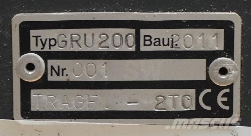 Gruma GRU 200 Overige tweedehands voorzetapparatuur en componenten