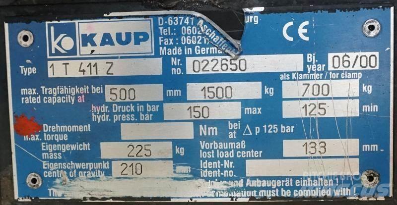 Kaup 1T411Z Overige tweedehands voorzetapparatuur en componenten