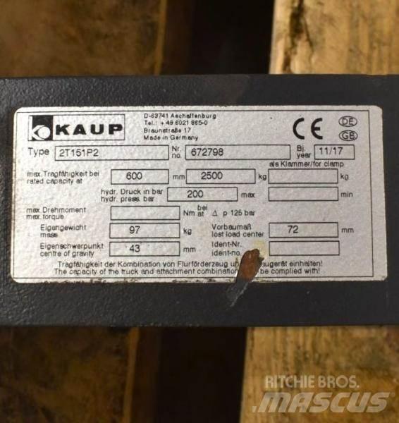 Kaup 2T151P2 Overige tweedehands voorzetapparatuur en componenten