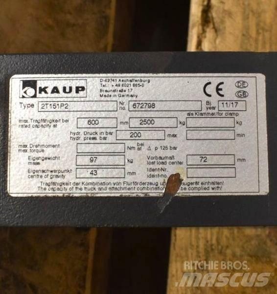 Kaup 2T151P2 Overige tweedehands voorzetapparatuur en componenten