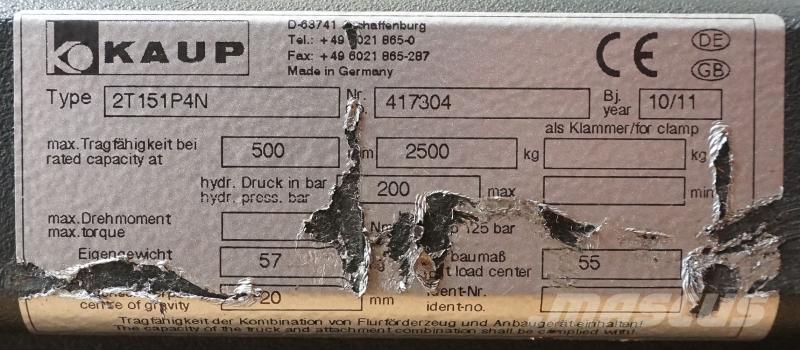 Kaup 2T151P4N Overige tweedehands voorzetapparatuur en componenten