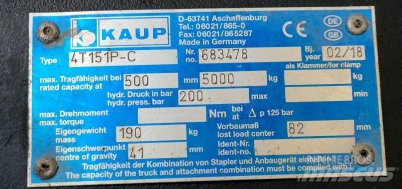 Kaup 4T151P-C Overige tweedehands voorzetapparatuur en componenten
