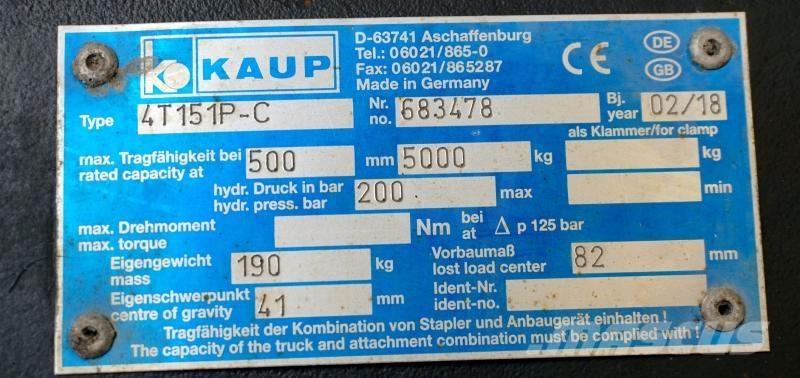 Kaup 4T151P-C Overige tweedehands voorzetapparatuur en componenten