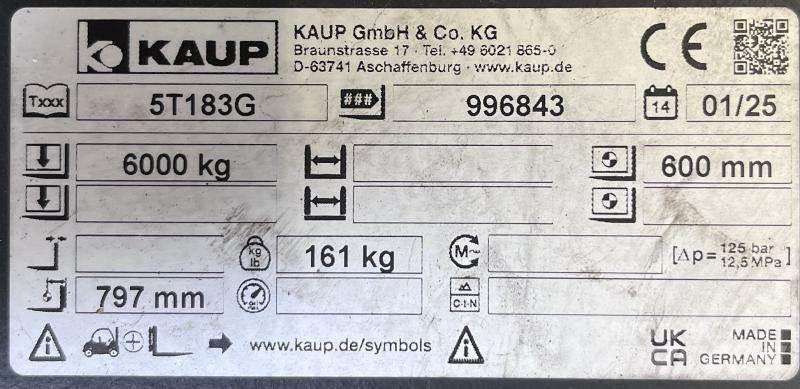 Kaup 5T183G Overige tweedehands voorzetapparatuur en componenten