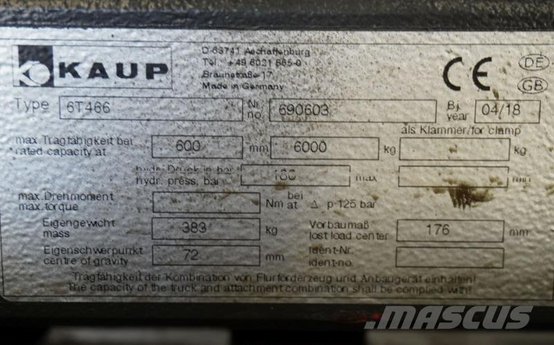 Kaup 6T466 Overige tweedehands voorzetapparatuur en componenten
