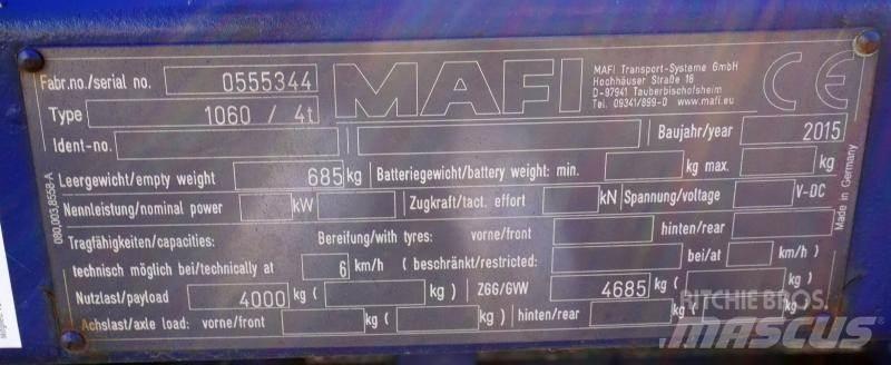 Mafi 1060 / 4t Vlakke laadvloer