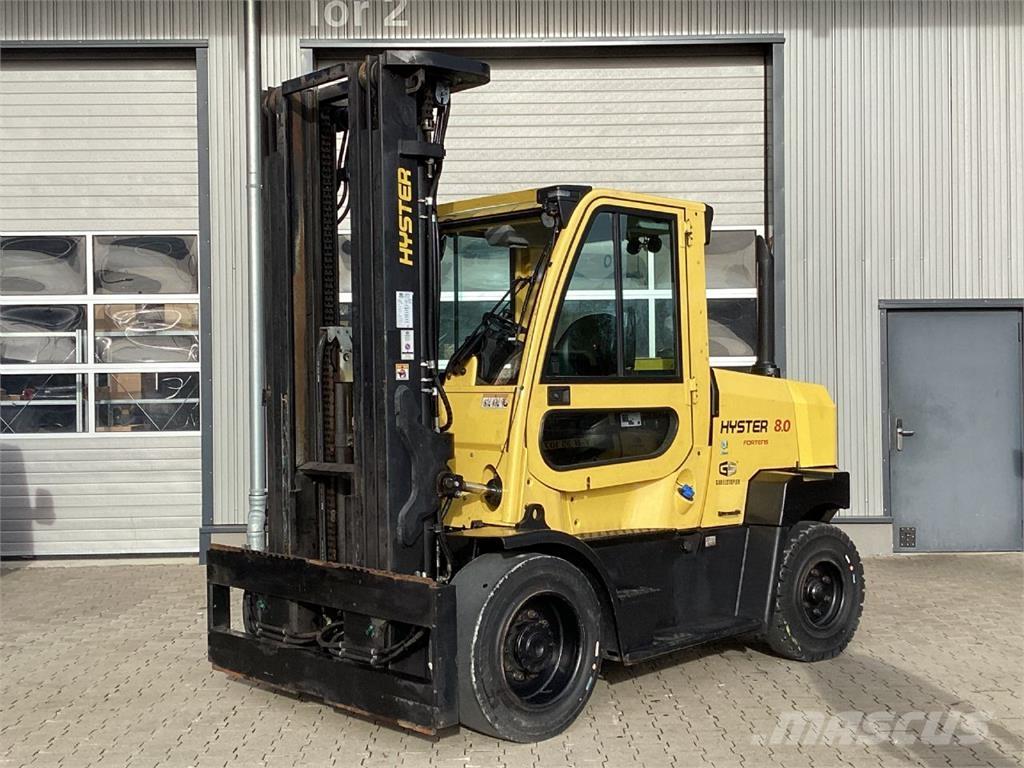 Hyster H8.0FTS/6 Diesel heftrucks