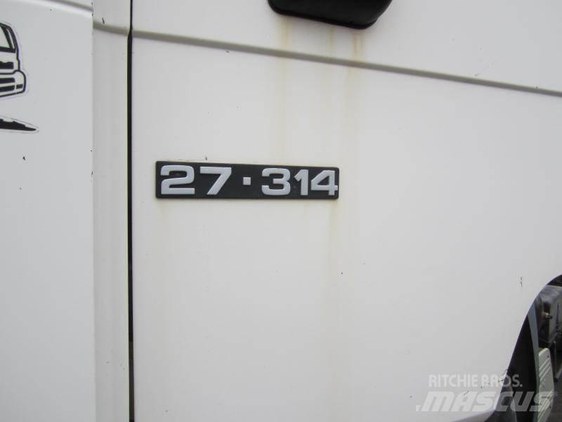 MAN 27.314 Containertrucks met kabelsysteem