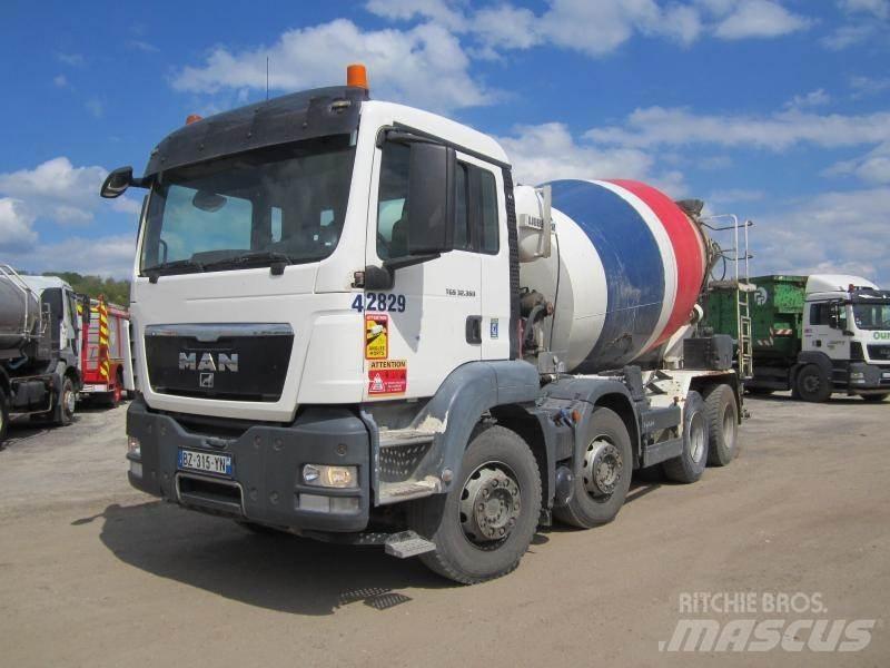 MAN TGS Betonmixers en pompen