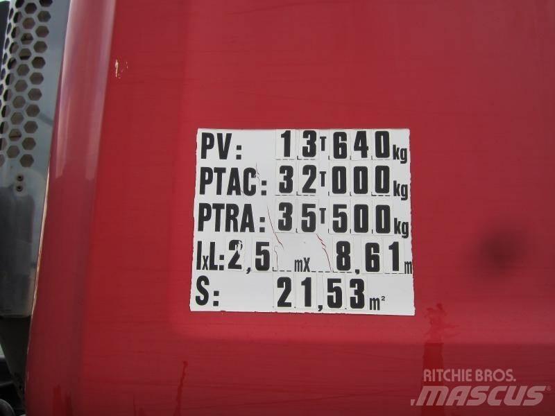Scania R 420 Containertrucks met kabelsysteem