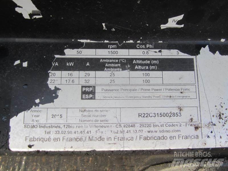 Sdmo R22 Diesel generatoren