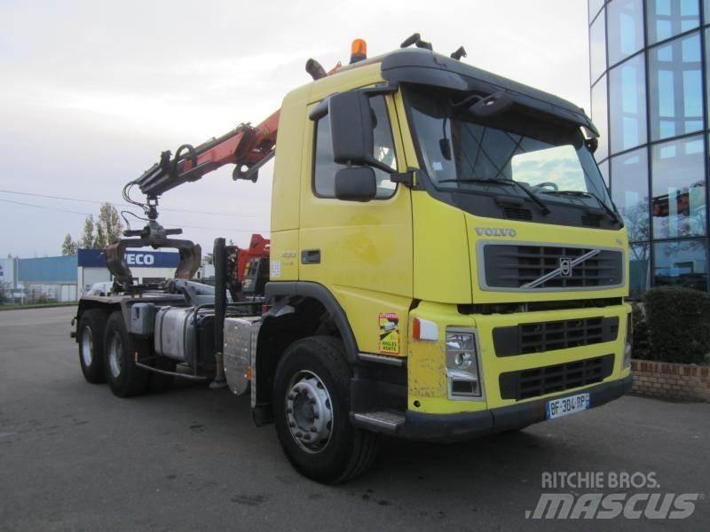 Volvo FM 400 Containertrucks met kabelsysteem