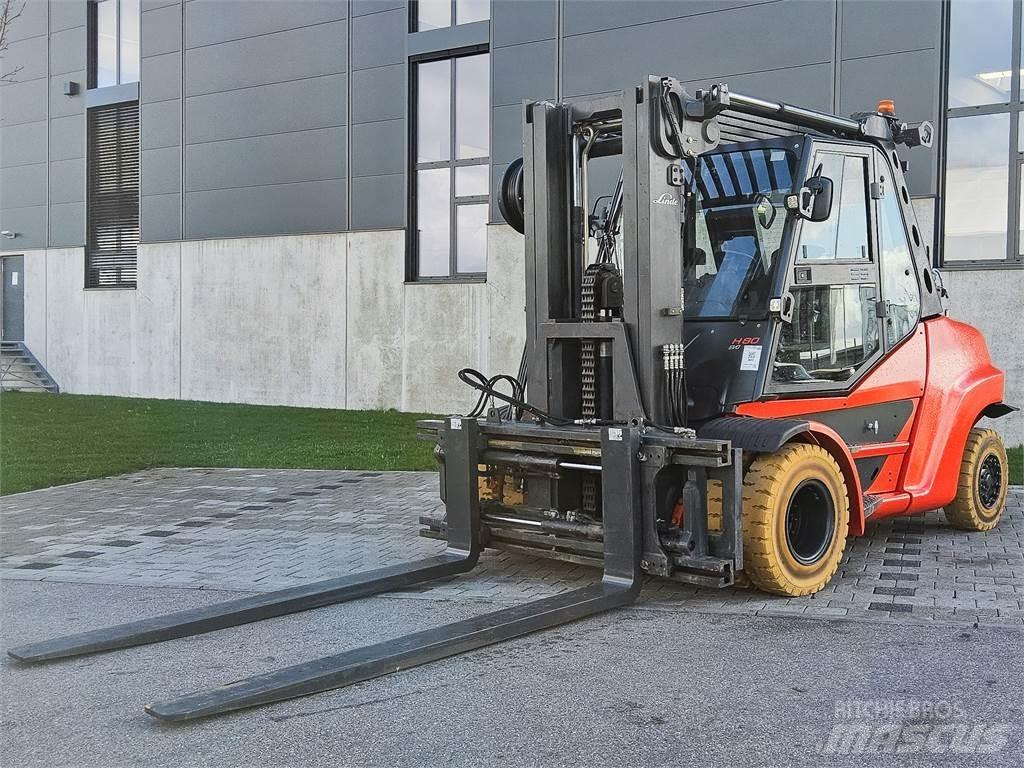 Linde H 80T-03/900 LPG heftrucks
