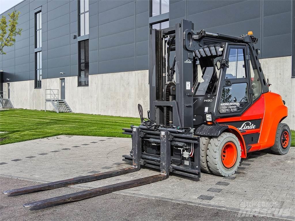 Linde H 80T/900/396 LPG heftrucks
