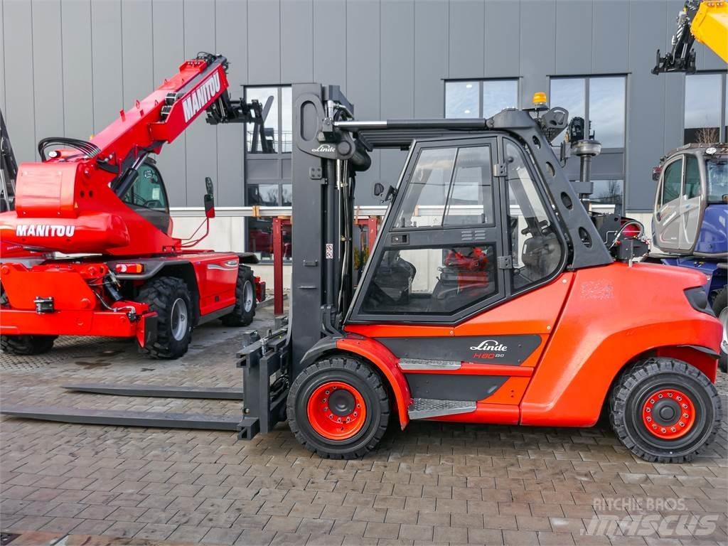 Linde H 80T/900/396 LPG heftrucks