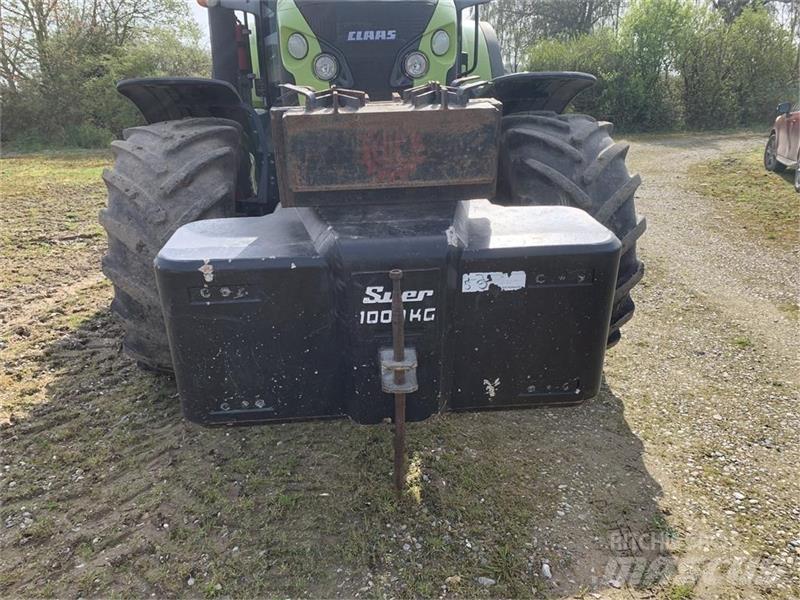  Suer 1000 kg. Frontgewichten