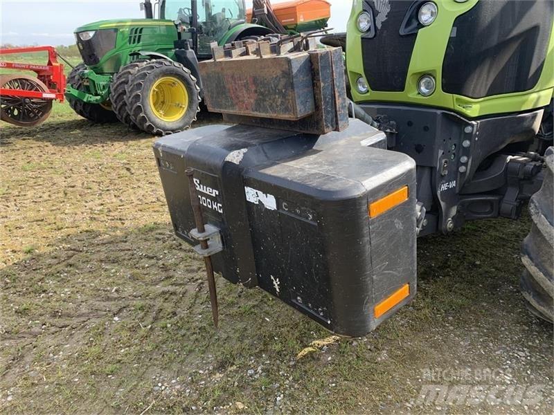  Suer 1000 kg. Frontgewichten