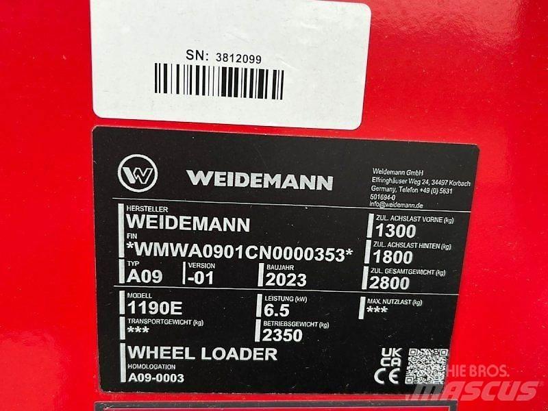 Weidemann 1190E Schrankladers