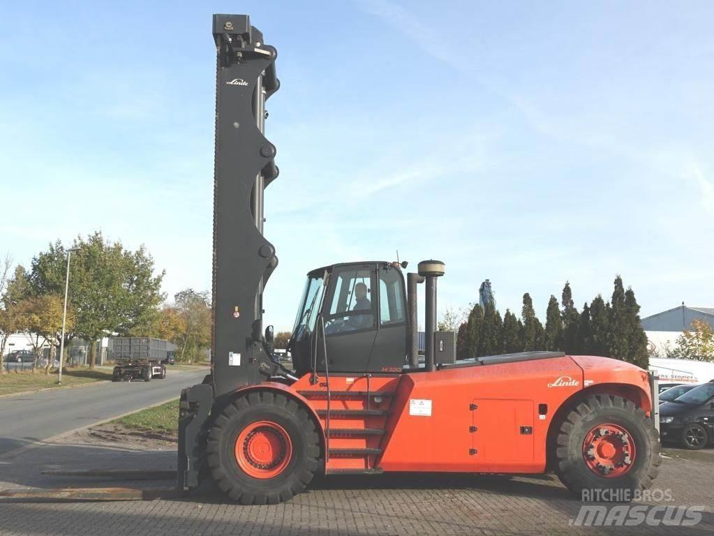 Linde H320 Containerheftrucks