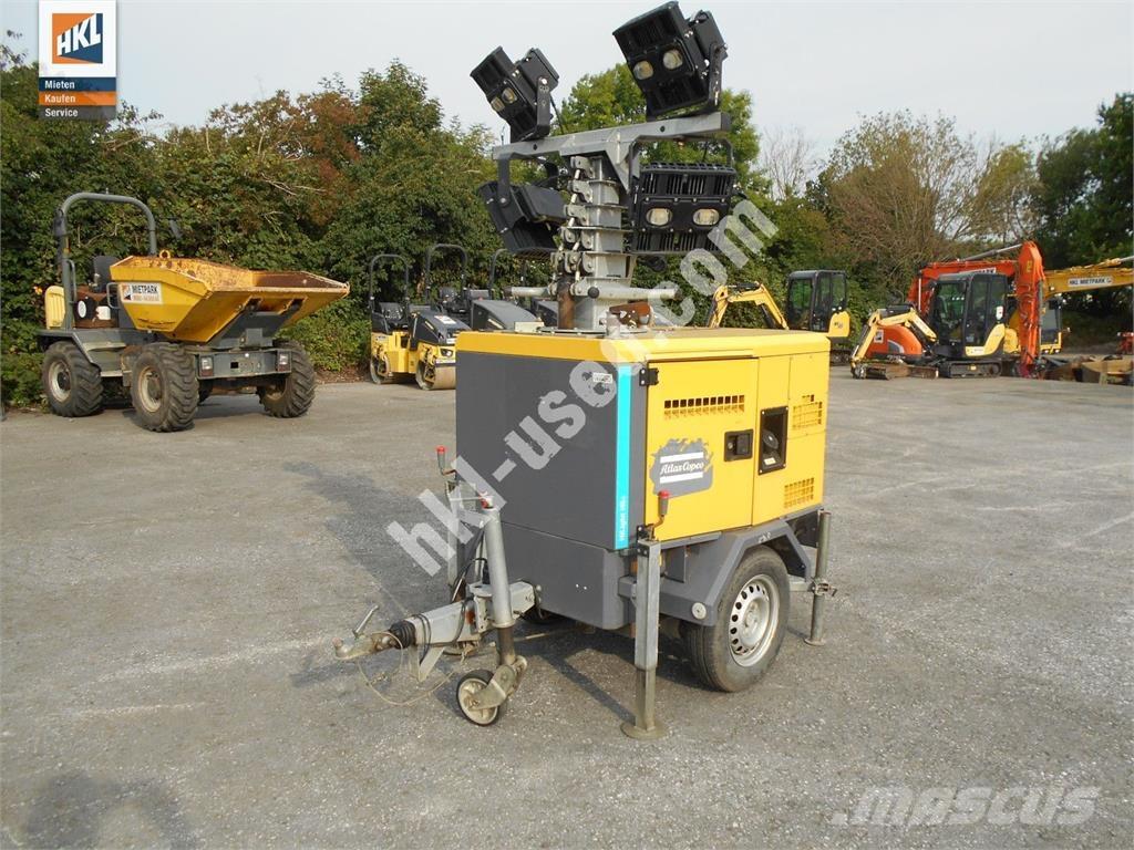 Atlas Copco HILIGHT V5+ Mobiele lichtmasten