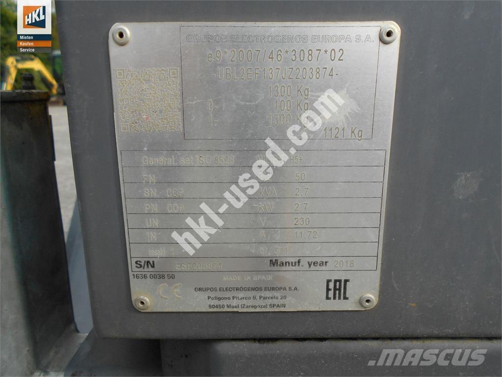 Atlas Copco HILIGHT V5+ Mobiele lichtmasten