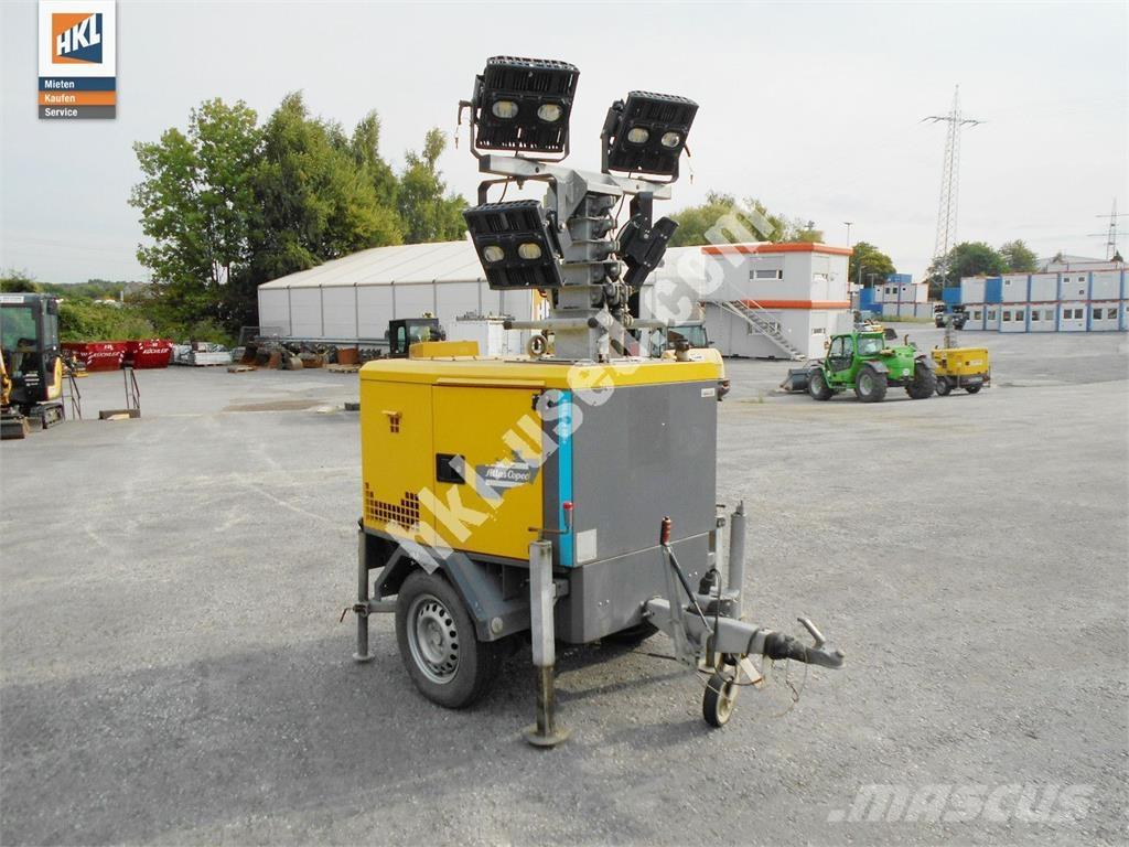 Atlas Copco HILIGHT V5+ Mobiele lichtmasten