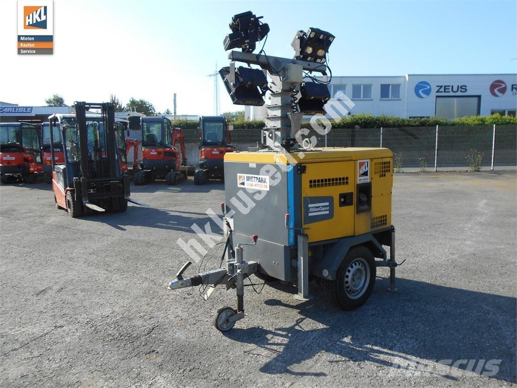 Atlas Copco HILIGHT V5+ Mobiele lichtmasten