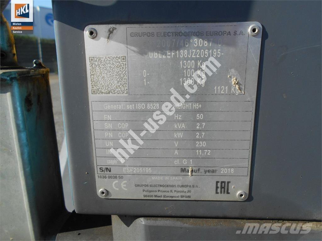 Atlas Copco HILIGHT V5+ Mobiele lichtmasten